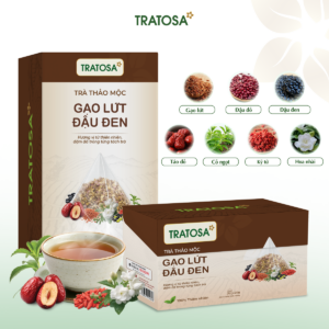 Trà thảo mộc GẠO LỨT ĐẬU ĐEN