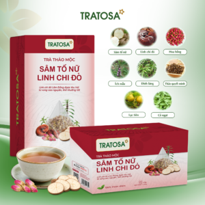 Alternative view of Trà Sâm Tố Nữ Linh Chi Đỏ Đà Lạt Tratosa