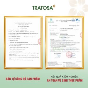 Trà Búp Ổi Tâm Sen Bản tự công bố sản phẩm và kết quả kiểm nghiệm Trà Búp Ổi Tâm Sen TRATOSA