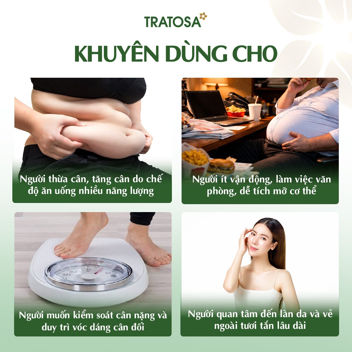 Trà Búp Ổi Tâm Sen Đối tượng phù hợp sử dụng Trà Búp Ổi Tâm Sen TRATOSA