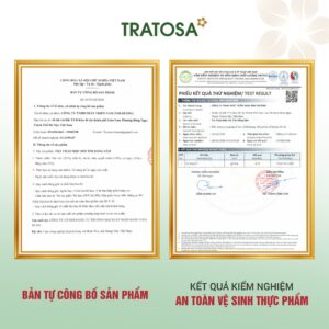 Trà Dòi Tím Đẳng Sâm Bản tự công bố sản phẩm và kết quả kiểm nghiệm Trà Dòi Tím Đẳng Sâm TRATOSA