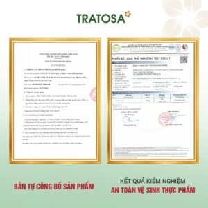 Phiếu công bố và kiểm nghiệm Trà Nấm Lim Xanh Thìa Canh