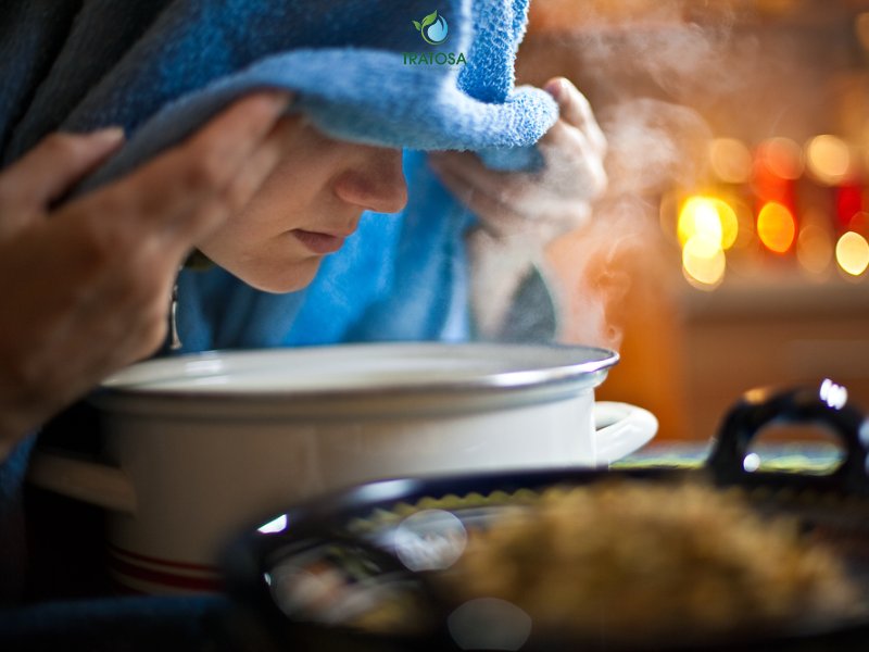 Những lưu ý khi xông mặt bằng lá tía tô