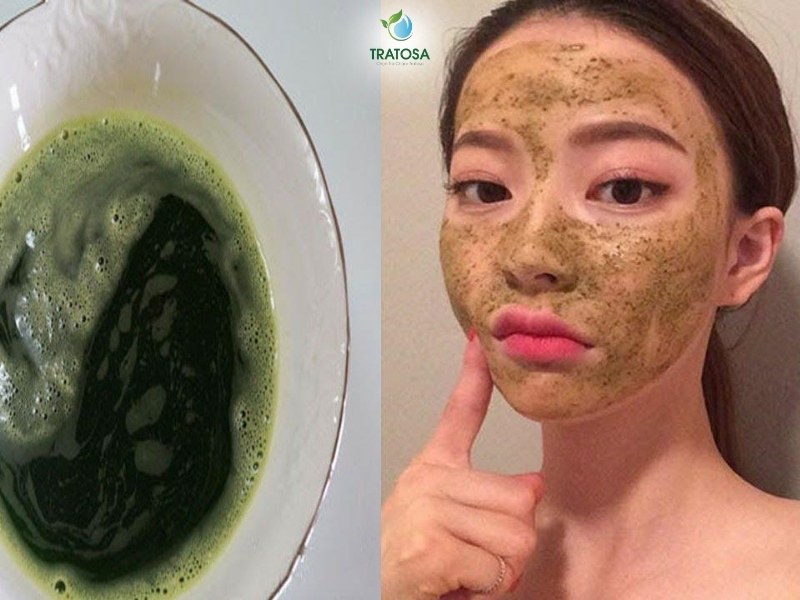 Đắp mặt nạ lá tía tô để trị nám