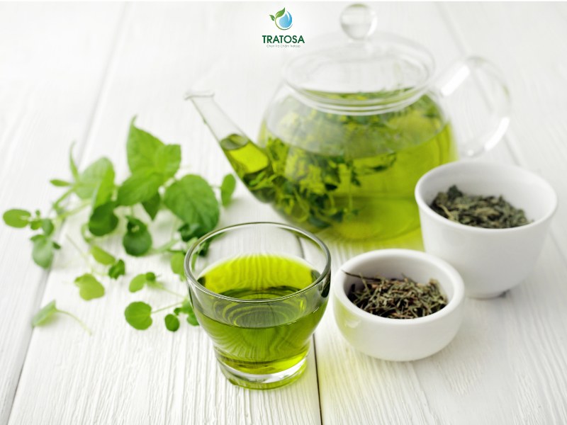 Sử dụng trà xanh giúp giảm cân