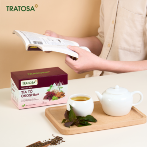 Trà thảo mộc Tía Tô Okoshi Plus Trà thảo mộc Tía Tô Okoshi Plus - Ảnh 3