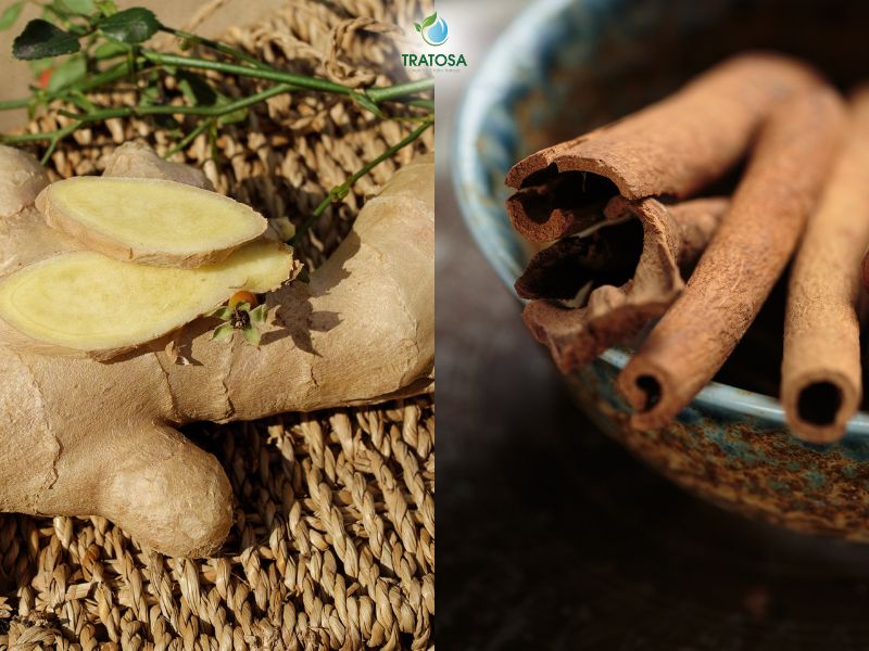 11 loại trà thảo dược hạ huyết áp | Trà hạ huyết áp, những lưu ý khi sử dụng và 1 số phương pháp giúp hạ huyết áp Sử dụng gừng hoặc quế để hạ huyết áp cao