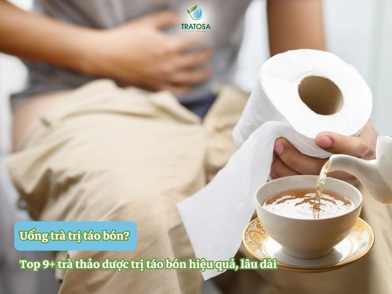 Uống trà trị táo bón? Top 9+ trà thảo dược trị táo bón hiệu quả, lâu dài