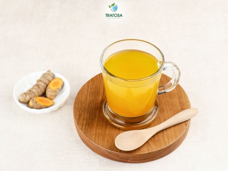 Trị mụn hiệu quả bằng trà sữa nghệ