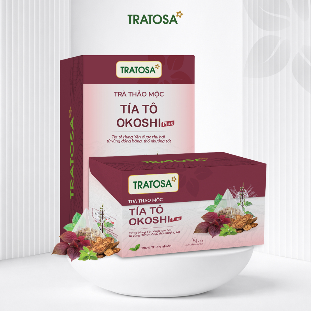 Trà Tía Tô Gừng Hưng Yên Tratosa Trà Tía Tô Gừng Hưng Yên Tratosa