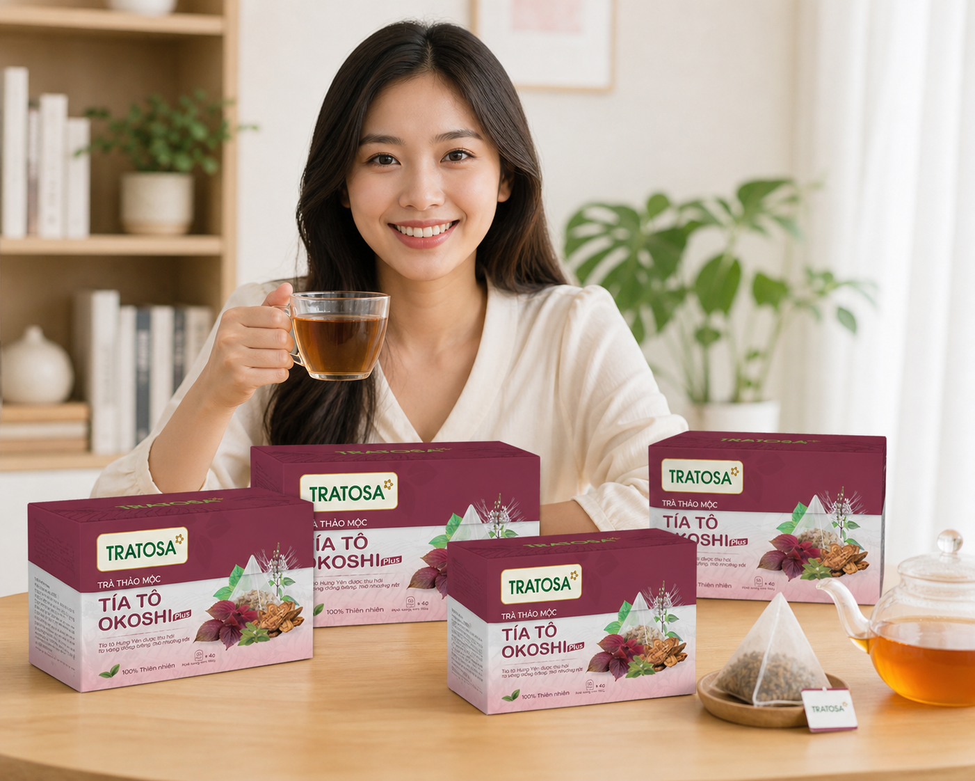 review tra tia to okoshi plus hung yen tratosa