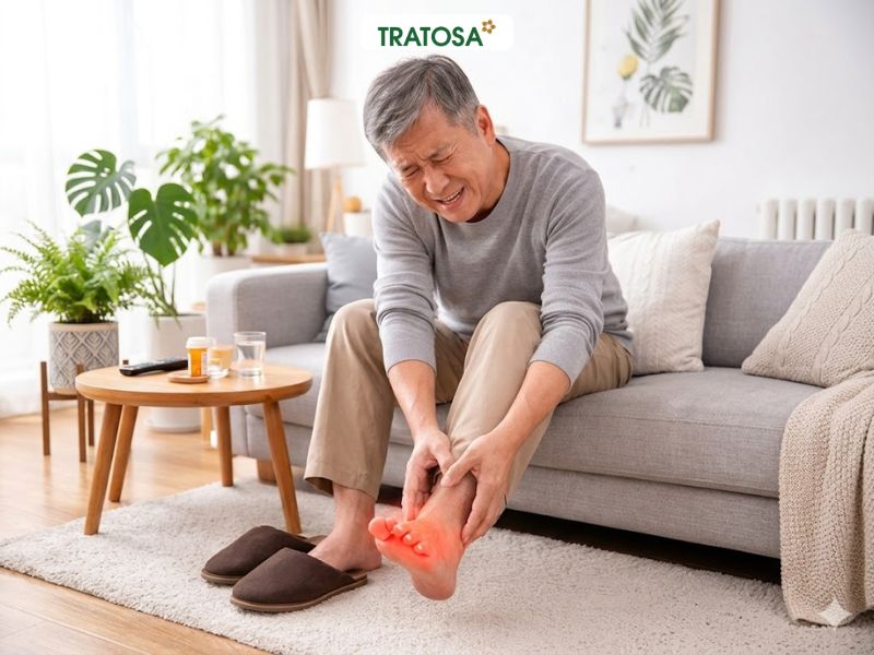 tra tia to cho nguoi gout 3