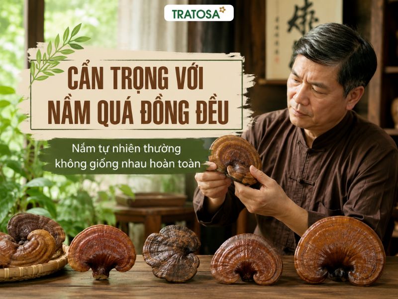 So sánh nấm lim xanh thật và giả qua hình dáng mùi và nguồn gốc