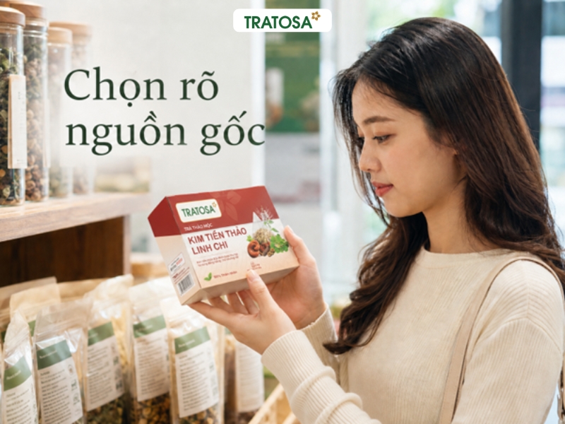 Chọn trà mã đề có nguồn gốc rõ ràng và thành phần minh bạch