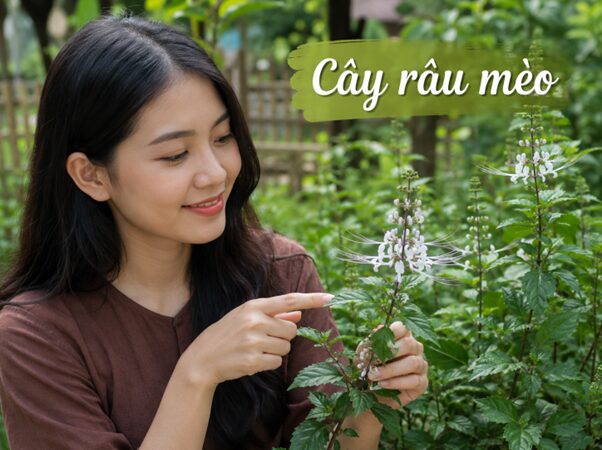 Cây râu mèo có tác dụng gì? Cách dùng và lưu ý an toàn Cây râu mèo có phần nhị hoa dài giống râu mèo, thường được dùng trong trà thảo mộc dân gian.