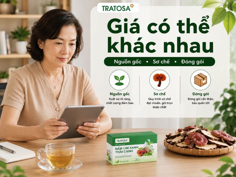 Nấm lim xanh bao nhiêu 1 kg phụ thuộc nguồn gốc và cách sơ chế