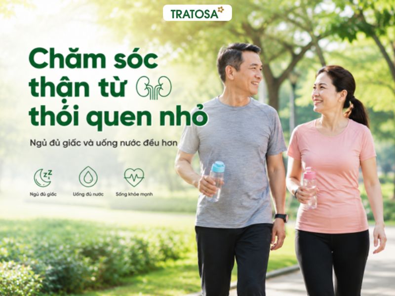 Người sỏi thận nên uống gì kết hợp uống nước và vận động mỗi ngày