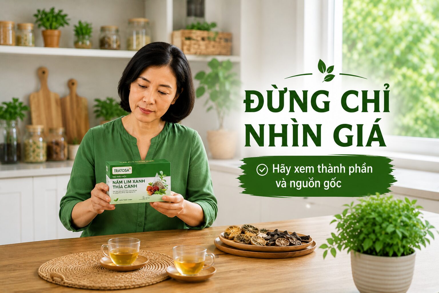 Trà kim tiền thảo linh chi giá bao nhiêu và cách lựa chọn sản phẩm phù hợp