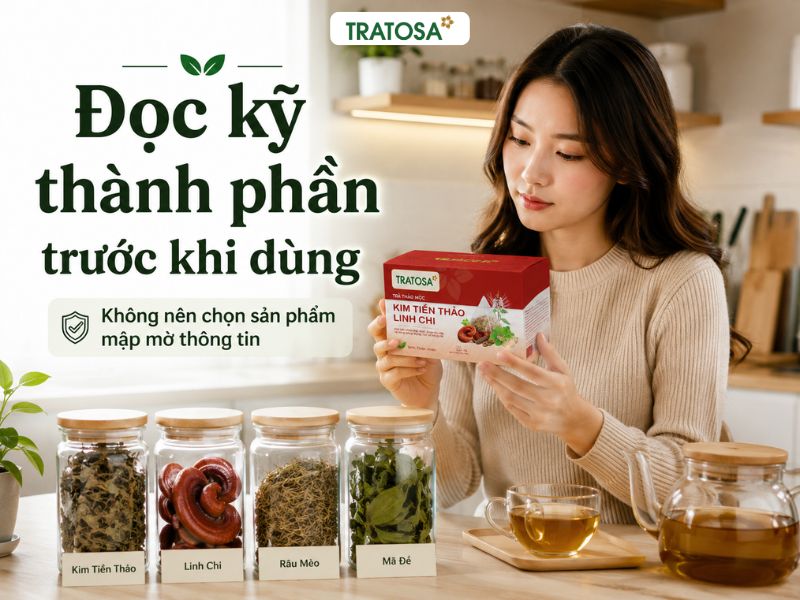 Trà kim tiền thảo loại nào tốt? Tiêu chí chọn trà rõ nguồn gốc v