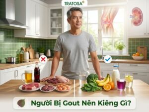 bi gout nen kieng gi