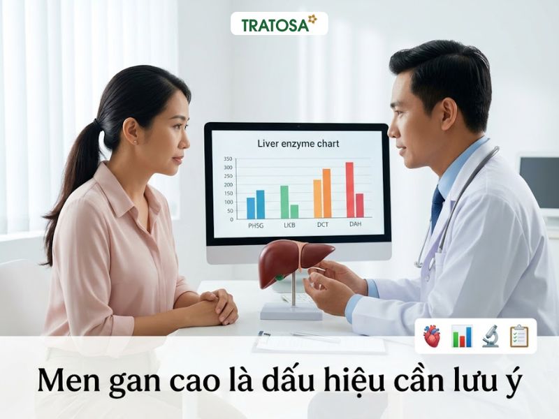 chỉ số men gan cao bao nhiêu là nguy hiểm