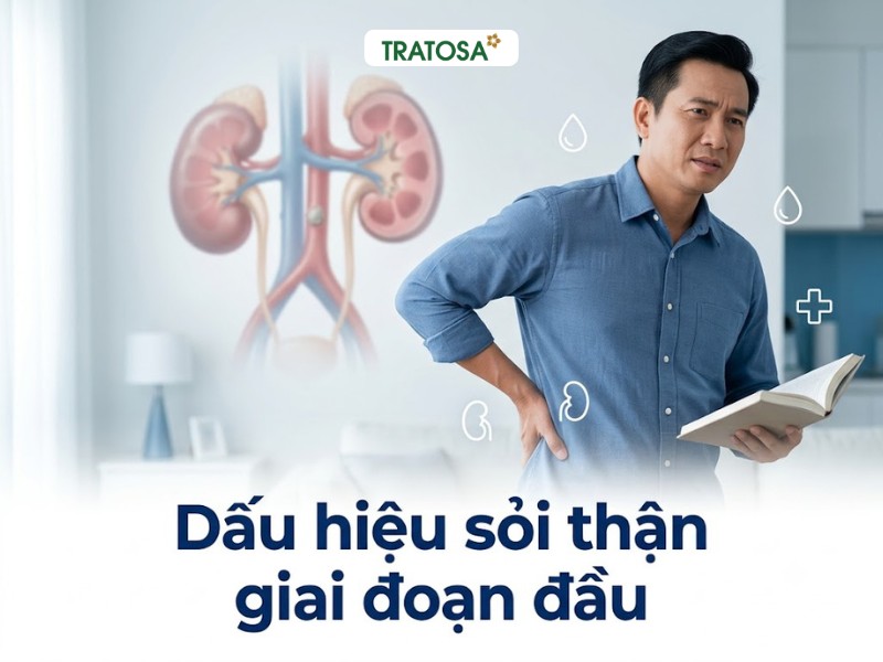 9 Dấu Hiệu Sỏi Thận Giai Đoạn Đầu Cần Nhận Biết Sớm Nhận biết dấu hiệu sỏi thận giai đoạn đầu để chủ động thăm khám