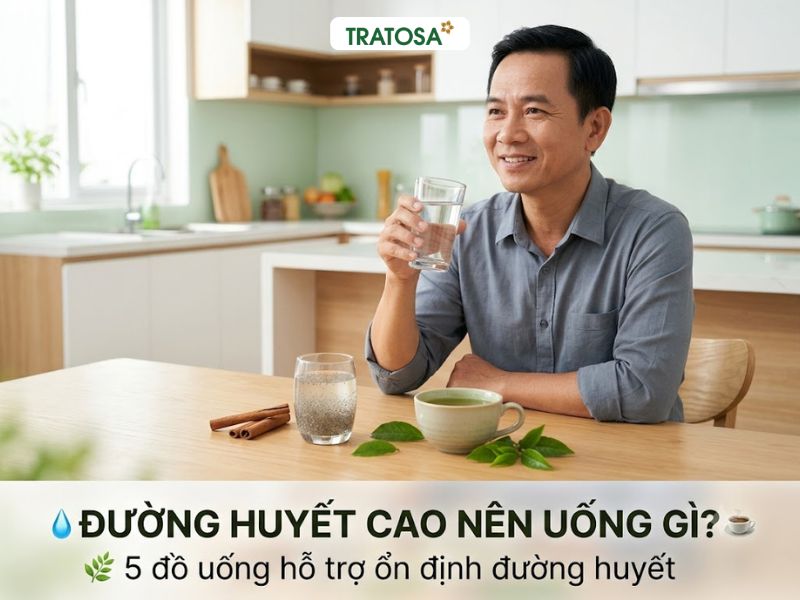 Đường huyết cao nên uống gì với 5 đồ uống hỗ trợ ổn định đường huyết
