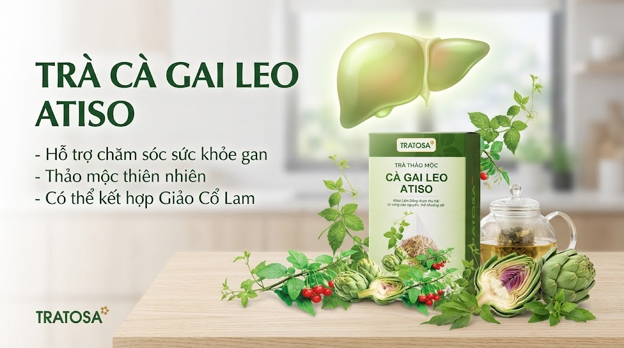 Gan nhiễm mỡ nên uống gì