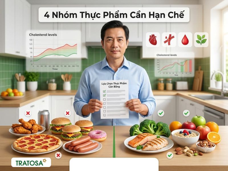Người mỡ máu cao nên kiêng gì