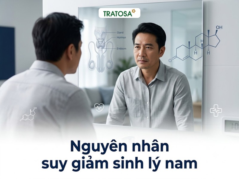 10 Nguyên Nhân Suy Giảm Sinh Lý Nam Thường Gặp Hình minh họa các nguyên nhân suy giảm sinh lý nam ở tuổi trung niên