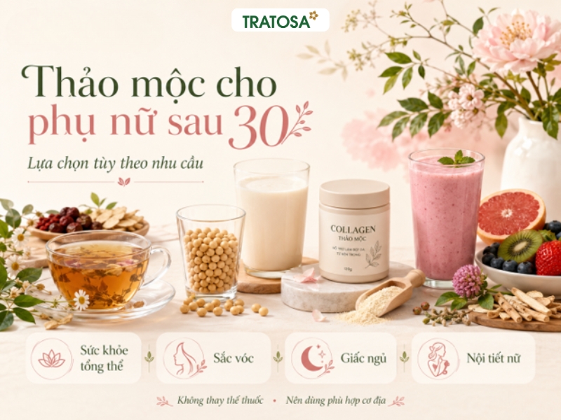 Phụ nữ sau tuổi 30 nên uống gì để chăm sóc sức khỏe và sắc vóc? Các loại trà thảo mộc, sữa đậu nành và đồ uống hỗ trợ chăm sóc sức khỏe phụ nữ sau tuổi 30