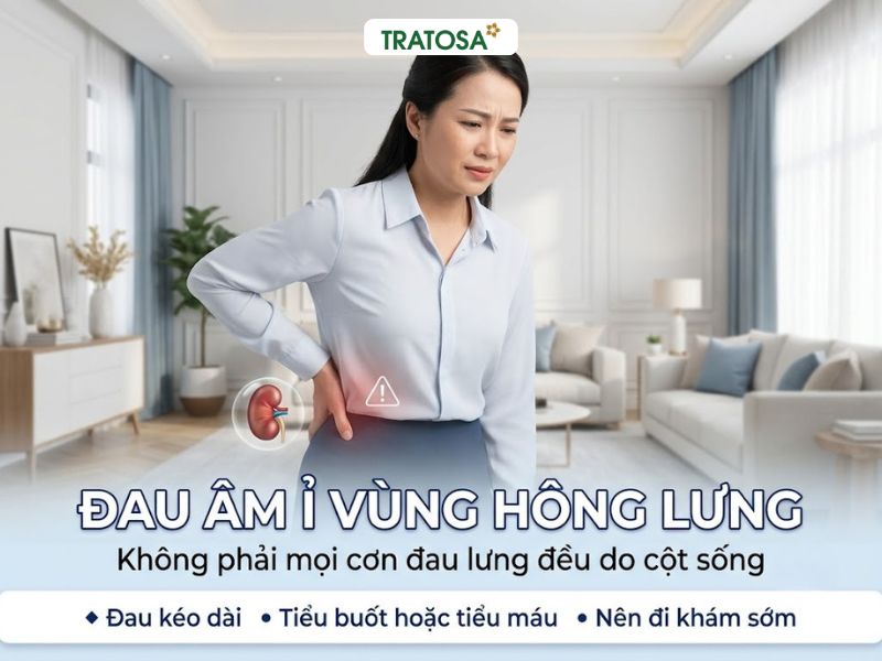 Thận yếu có dấu hiệu gì? Nhận biết sớm để cứu lấy màng lọc cơ thể Thận yếu có dấu hiệu gì - đau âm ỉ vùng hông lưng là dấu hiệu không nên chủ quan