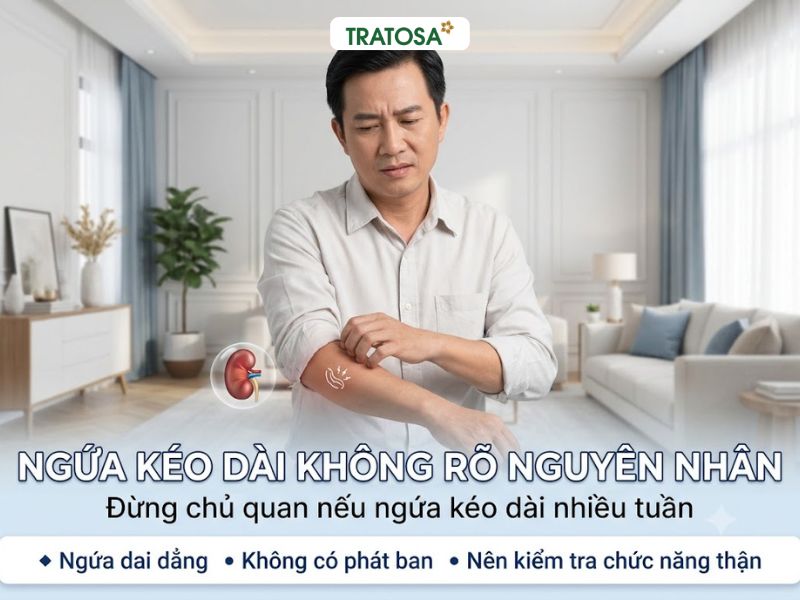 Thận yếu có dấu hiệu gì? Nhận biết sớm để cứu lấy màng lọc cơ thể Thận yếu có dấu hiệu gì - ngứa kéo dài không rõ nguyên nhân có thể liên quan đến suy giảm chức năng thận