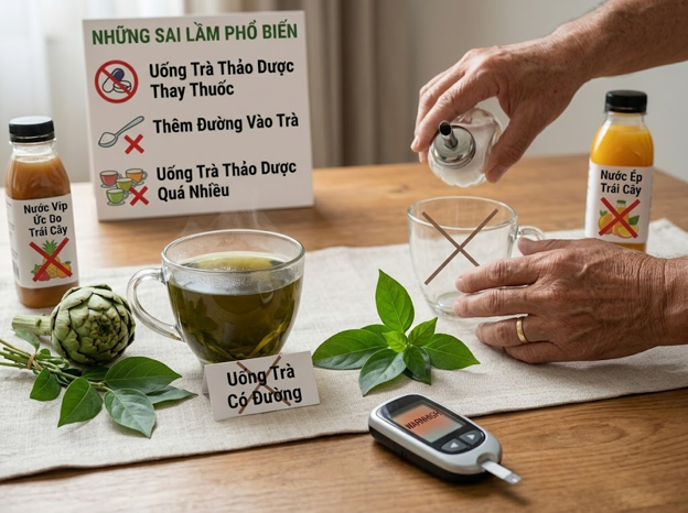 tieu duong nen uong tra gi 1