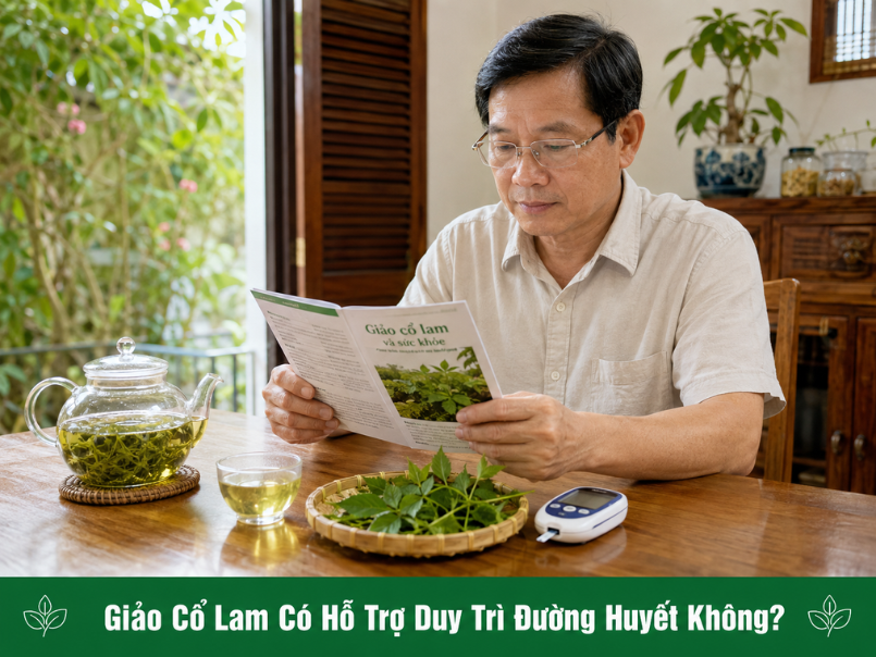 Giảo cổ lam có tác dụng gì với đường huyết và cách sử dụng phù hợp