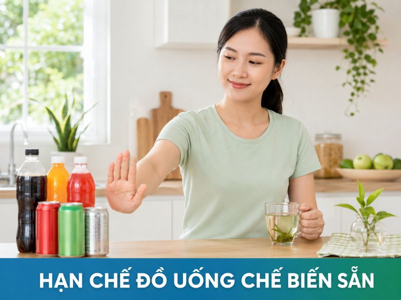 Bệnh Tiểu Đường Uống Nước Gì Tốt? Những Thức Uống Nên Ưu Tiên Khi Kiểm Soát Đường Huyết Lựa chọn trà không đường thay cho nước ngọt và đồ uống đóng chai