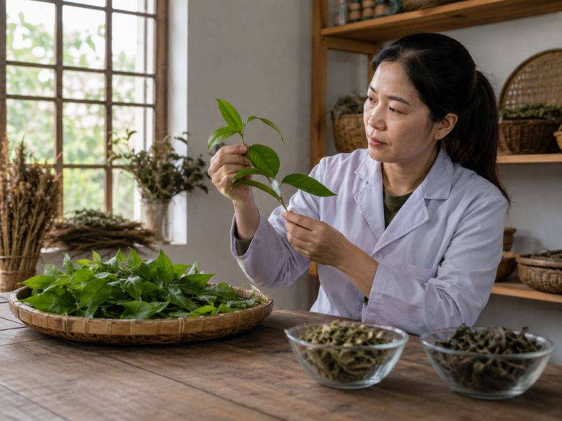 Cách Sử Dụng Dây Thìa Canh Khô Hiệu Quả Và Những Điều Cần Lưu Ý Kiểm tra lá tươi và nguyên liệu khô trước khi sử dụng dây thìa canh