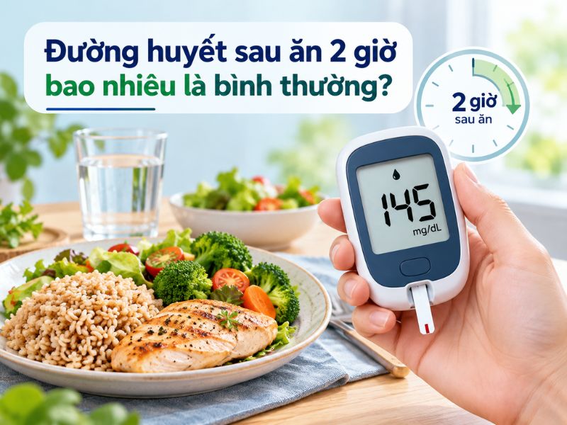 Đường huyết sau ăn 2 giờ là gì và cách cơ thể xử lý glucose sau bữa ăn