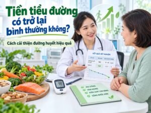 Tiền tiểu đường có trở lại bình thường không và cách cải thiện đường huyết