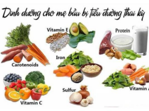 Các nhóm thực phẩm giàu vitamin, khoáng chất và chất đạm cho mẹ bầu bị tiểu đường thai kỳ