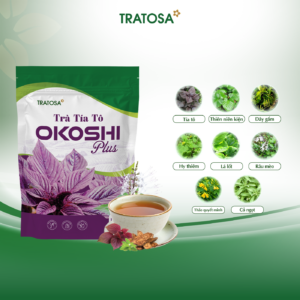 Trà Tía Tô Okoshi Plus